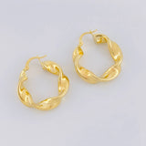 Candongas Demi 4.5g / 2.8cm Oro Amarillo 18K