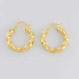 Candongas Nicoll 3.45g / 2.8cm Oro Amarillo 18K