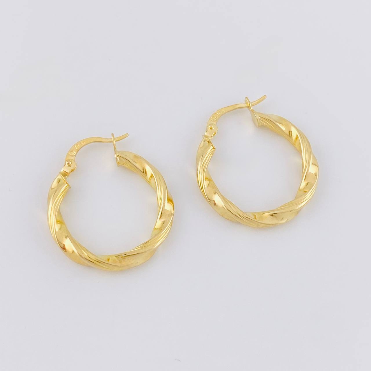 Candongas Nico 2.7g / 2.5cm Oro Amarillo 18K