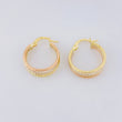 Candongas Daki 1.7g / 2cm Tres Oros 18K