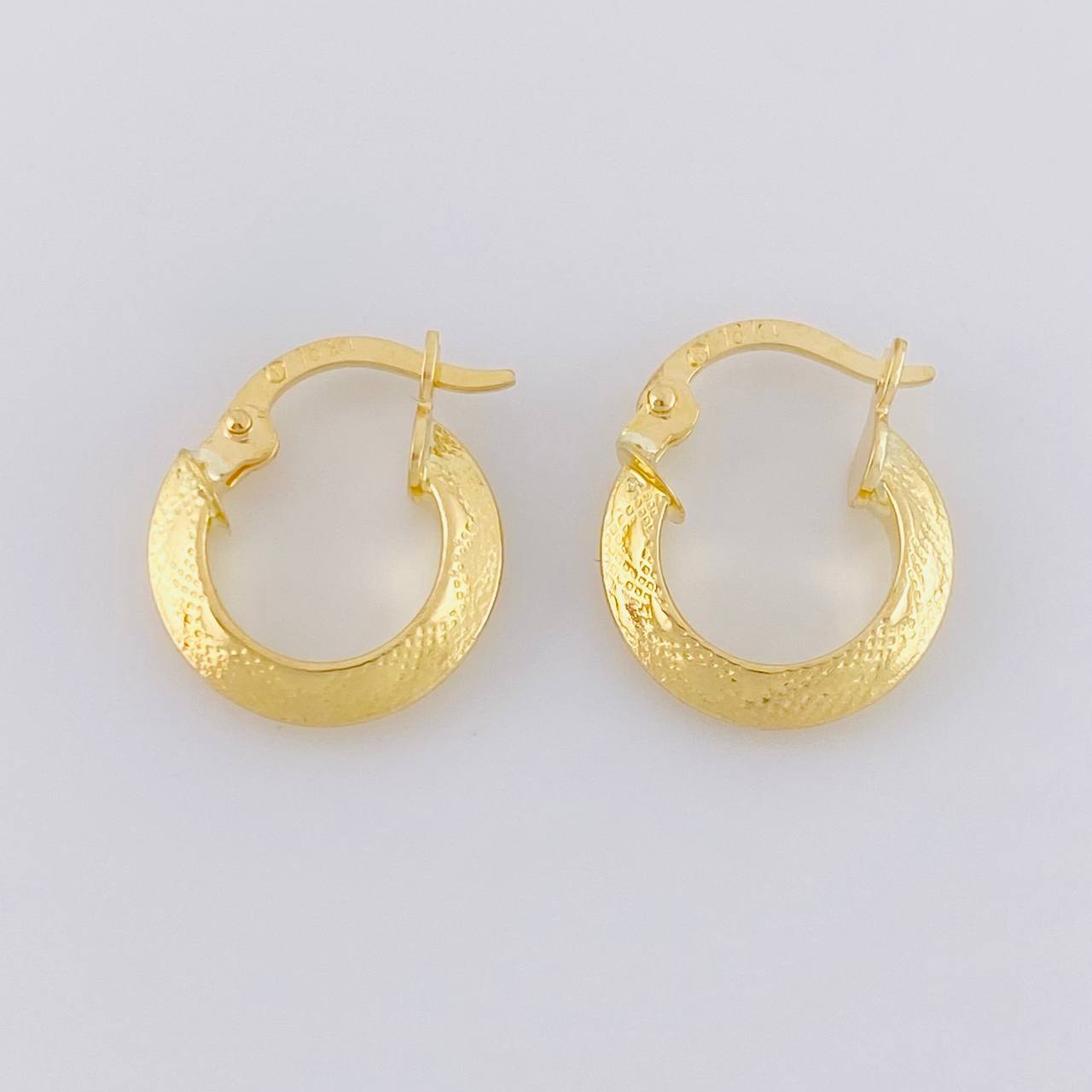 Candongas Ciri 1.3g / 1.2cm Oro Amarillo 18K