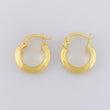 Candongas Ciri 1.3g / 1.2cm Oro Amarillo 18K