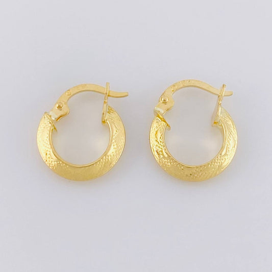 Candongas Ciri 1.3g / 1.2cm Oro Amarillo 18K