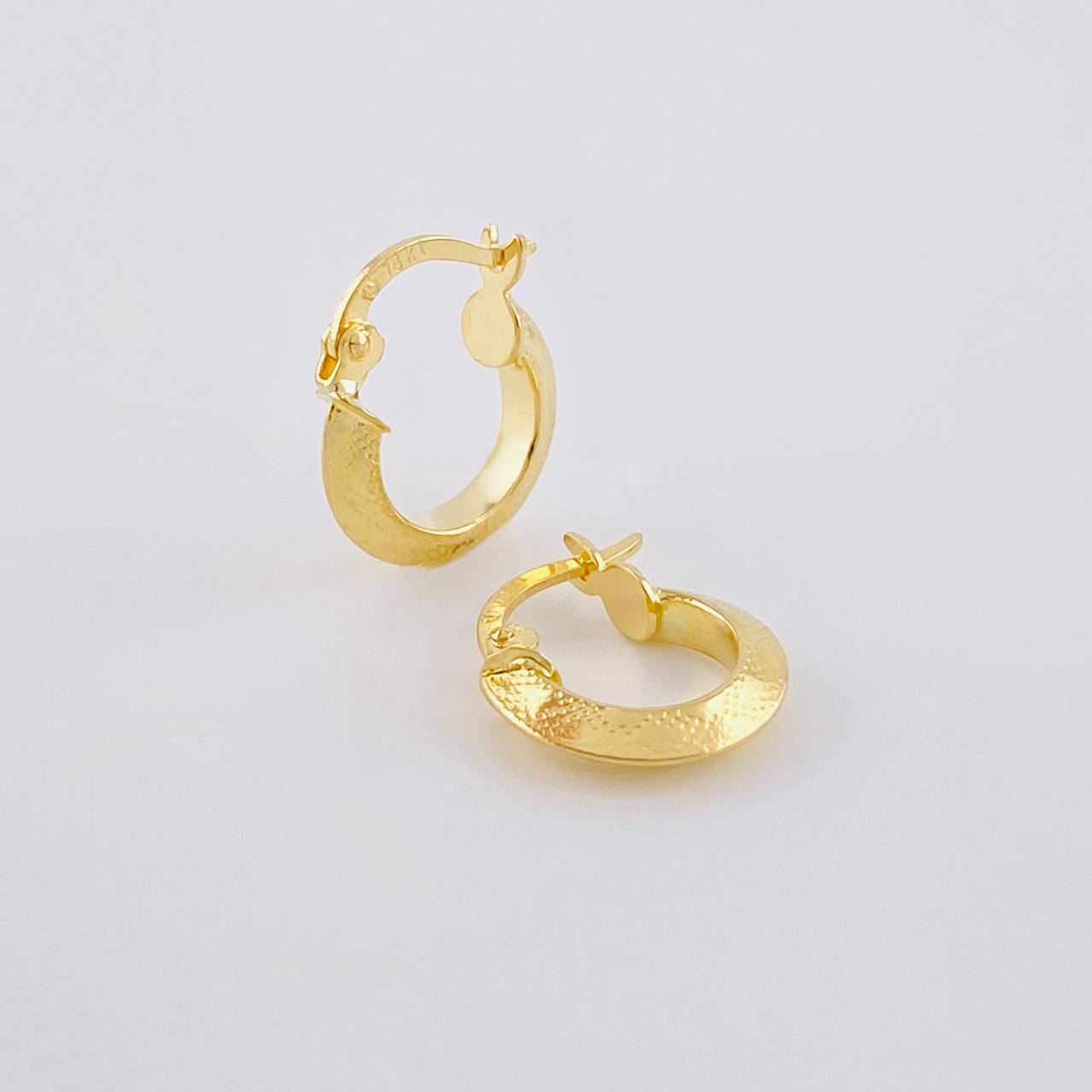 Candongas Ciri 1.25g / 1.2cm Oro Amarillo 18K