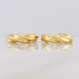 Candongas Elara 3.4g / 2cm Oro Amarillo 18K
