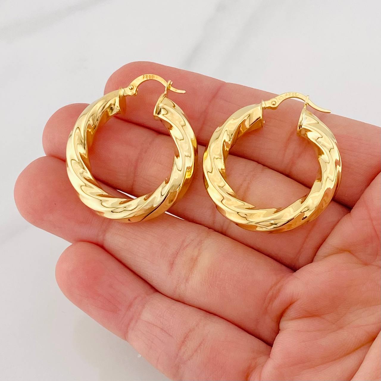 Candongas Lupe 5.3g / 3cm Oro Amarillo 18K