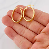 Candongas Tribal 2.65g / 2.7cm Oro Amarillo 18K