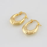 Candongas Bolsa 1.2g / 1.5cm Oro Amarillo 18K