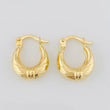 Candongas Bolsa 1.2g / 1.5cm Oro Amarillo 18K