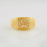 Anillo Correa Corona 4g / T9 1/2 Oro Amarillo 18K