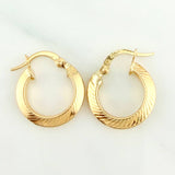 Candongas Clau 1.6gr / 1.7cm / Oro Amarillo 18K %