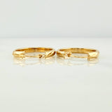 Candongas Lucero 1.4gr / 2cm / Oro Amarillo 18K %