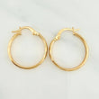 Candongas Lucero 1.4gr / 2cm / Oro Amarillo 18K %