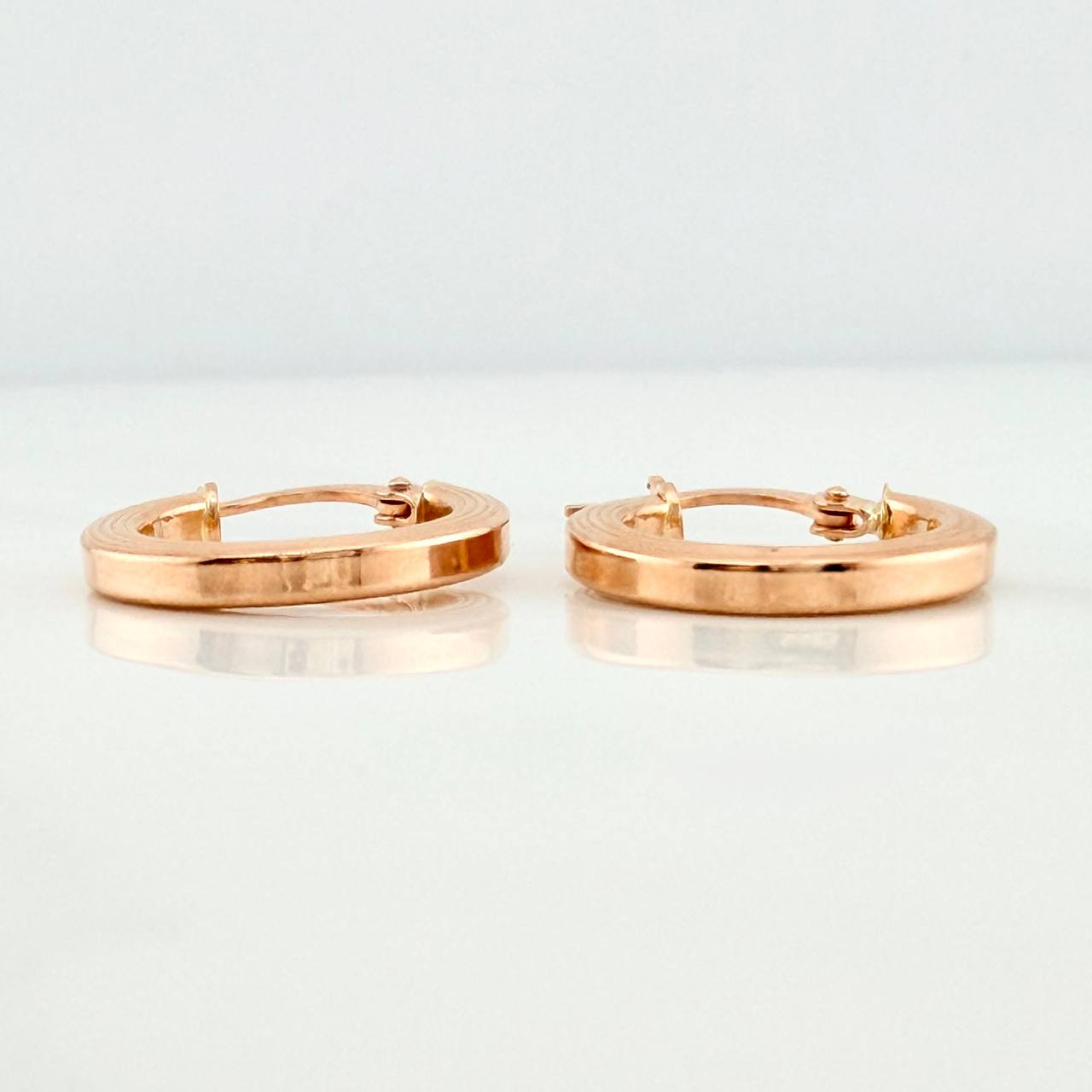 Candongas Andy 1.75gr / 2cm / Oro Rosa 18K %