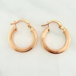Candongas Andy 1.75gr / 2cm / Oro Rosa 18K %