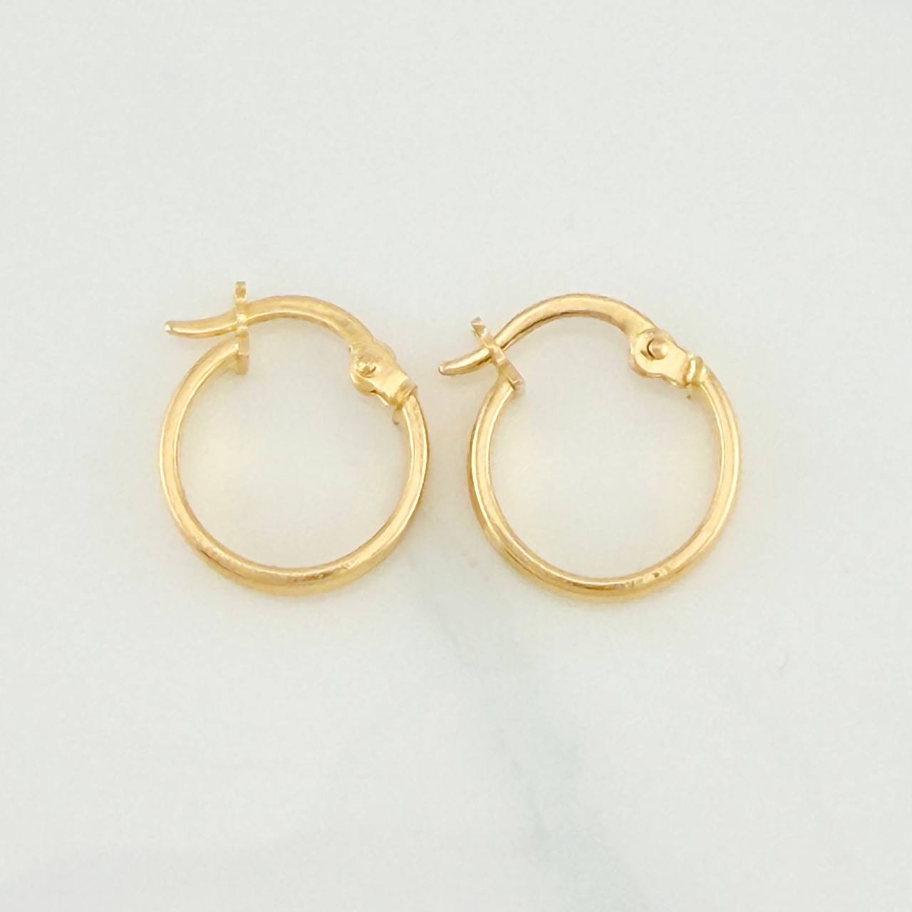Candongas Andy 0.9gr / 1.3cm / Oro Amarillo 18K %