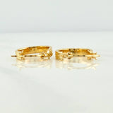 Candongas Andy 0.9gr / 1.3cm / Oro Amarillo 18K %