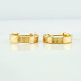 Candongas Andy 0.9gr / 1.3cm / Oro Amarillo 18K %