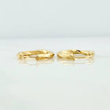 Candongas Mai 1.25gr / 1.7cm / Oro Amarillo 18K %