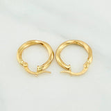Candongas Mai 1.25gr / 1.7cm / Oro Amarillo 18K %