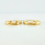 Candongas Mai 1.25gr / 1.7cm / Oro Amarillo 18K %