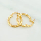 Candongas Lore 1.1gr / 1.7cm / Oro Amarillo 18K %