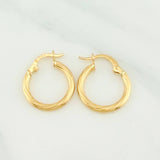 Candongas Lore 1.1gr / 1.7cm / Oro Amarillo 18K %