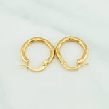 Candongas Lucero 1.2gr / 1.7cm / Oro Amarillo 18K %