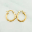 Candongas Lucero 1.2gr / 1.7cm / Oro Amarillo 18K %