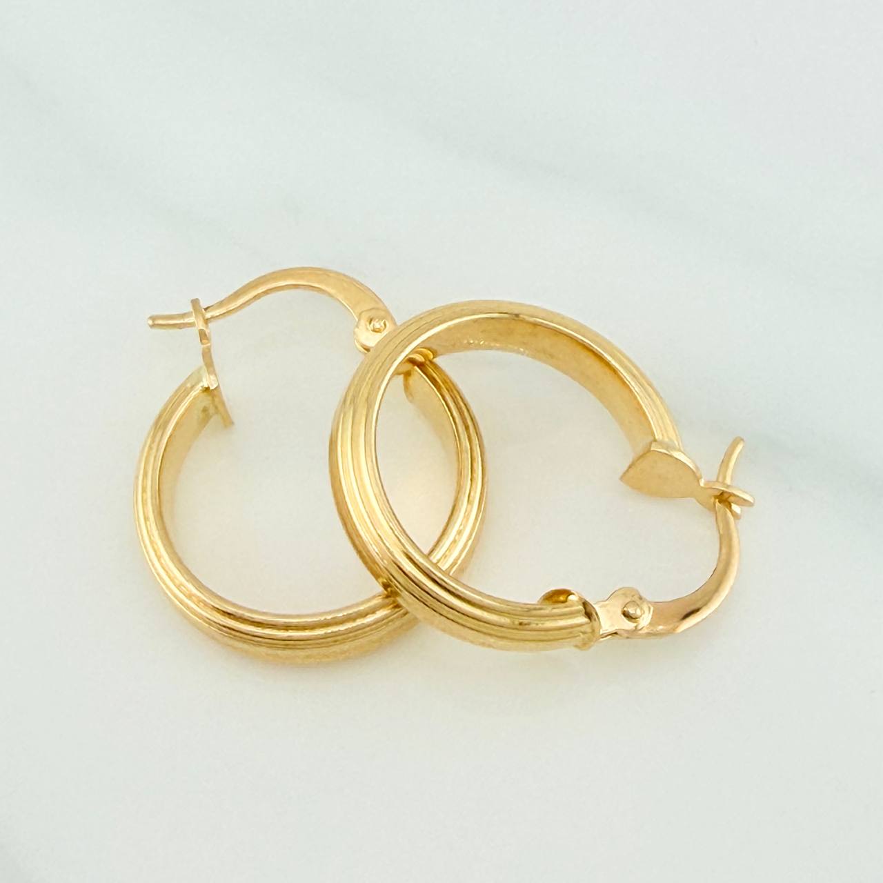 Candongas Winter 1.95gr / 2cm / Oro Amarillo 18K %
