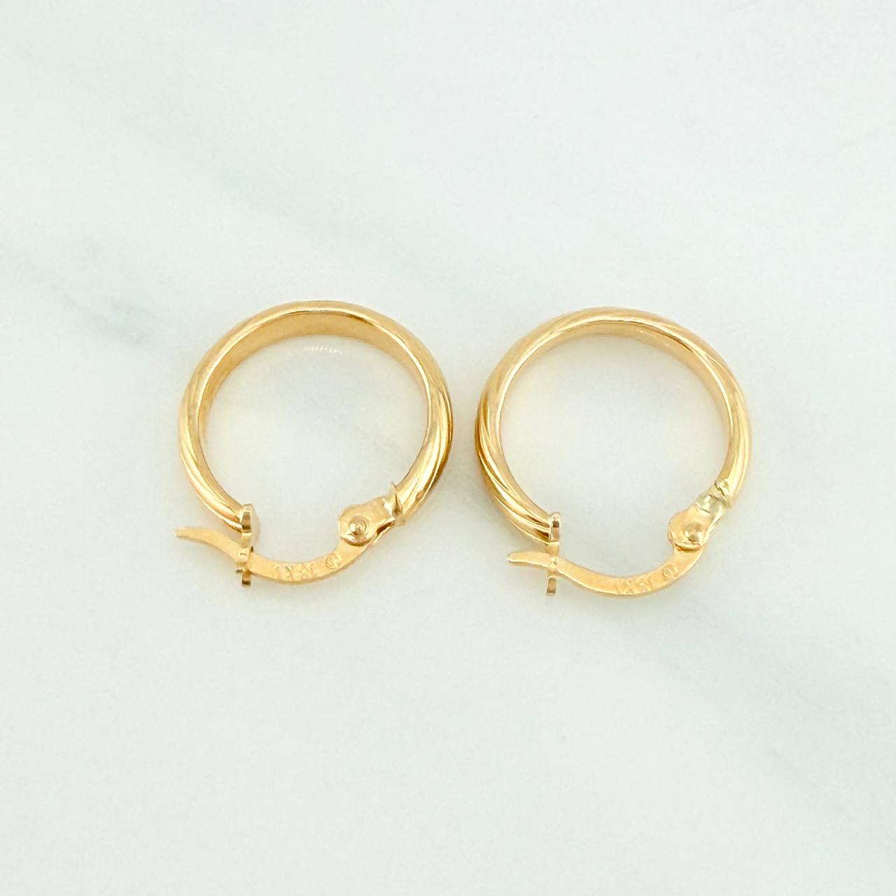 Candongas Nati 1.1gr / 1.6cm / Oro Amarillo 18K %