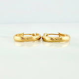 Candongas Nati 1.1gr / 1.6cm / Oro Amarillo 18K %