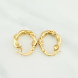 Candongas Demi 1.95gr / 1.8cm / Oro Amarillo 18K %