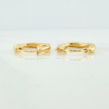 Candongas Solara 1.45gr / 1.8cm / Oro Amarillo 18K %