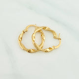 Candongas Hera 1.45gr / 2cm / Oro Amarillo 18K %