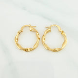 Candongas Hera 1.45gr / 2cm / Oro Amarillo 18K %