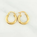 Candongas Carly 1.35gr / 1.6cm / Oro Amarillo 18K %