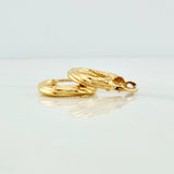 Candongas Carly 1.35gr / 1.6cm / Oro Amarillo 18K %