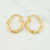 Candongas Alesia 1.25gr / 1.6cm / Oro Amarillo 18K %