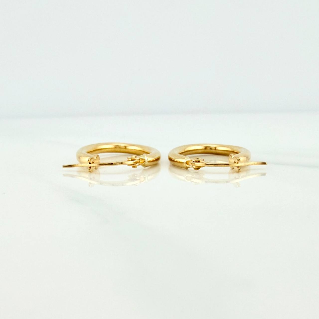 Candongas Jass 1.35gr / 2.2cm / Oro Amarillo 18K %