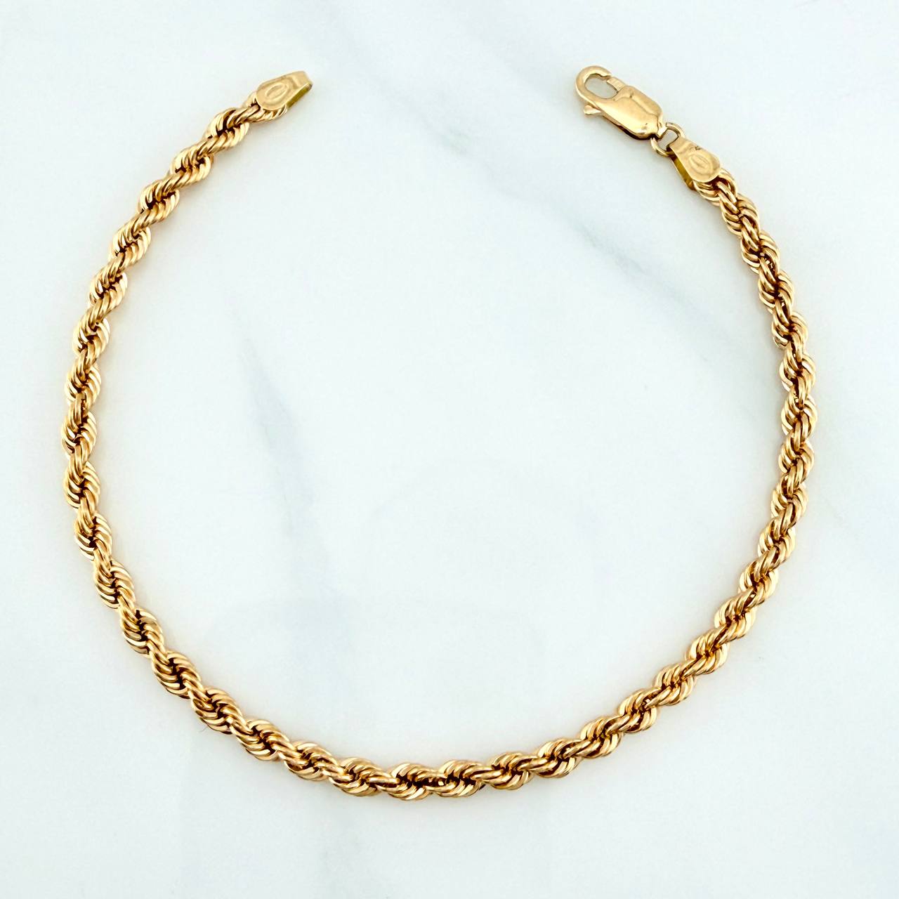 Pulso Lazo 4.35gr / 21.5cm / 3.5mm Oro Amarillo +3 18K $