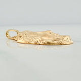 Dije Rostro Cristo 5.9gr / 4.4cm / Oro Amarillo 18K