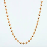 Cadena Militar 31.15gr / 73.7cm / 4mm Oro Rosa +3 18K $