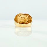 Anillo Corona 4.85gr / T10 3/4 / Oro Amarillo 18K $