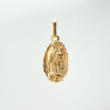 Dije Virgen Guadalupe 1.85gr / 2.5cm / Oro Amarillo 18K $