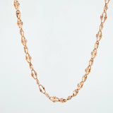 Cadena Rustica Nexus 28.25gr / 61.3cm / 4.55mm Oro Rosa 18K $