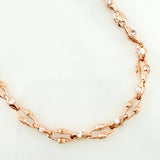 Cadena Rustica Nexus 28.25gr / 61.3cm / 4.55mm Oro Rosa 18K $