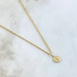 Set Cadena Lazo 1.65gr / 60cm / 1.5mm + Dije San Benito 0.45gr / 1.5cm Troquelado 2.1gr Oro Amarillo 18K (Oferta) ©