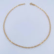 Tobillera Aro Seguido 2.05gr / 27.8cm / 2.2mm Oro Amarillo 18K &