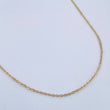 Cadena Aro Seguido 2.15gr / 46.4cm / 1.2mm Oro Amarillo 18K &